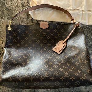 Louis Vuitton Brown Monogram Shoulder Bag